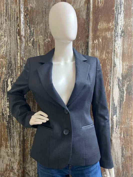 Anne Klein Size 4 (Small) Navy Blazer