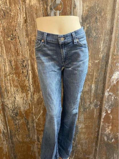 7 For all Mankind Size 8 Denim Jeans