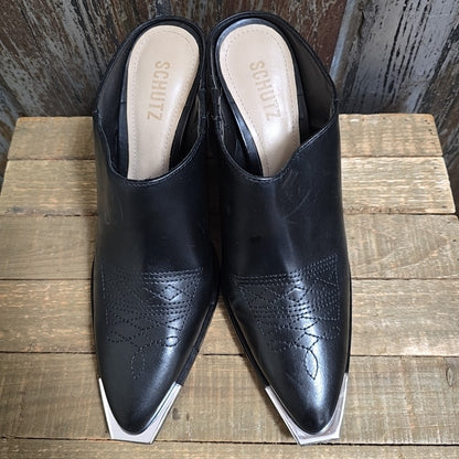 Schutz 8.5 Black Shoes