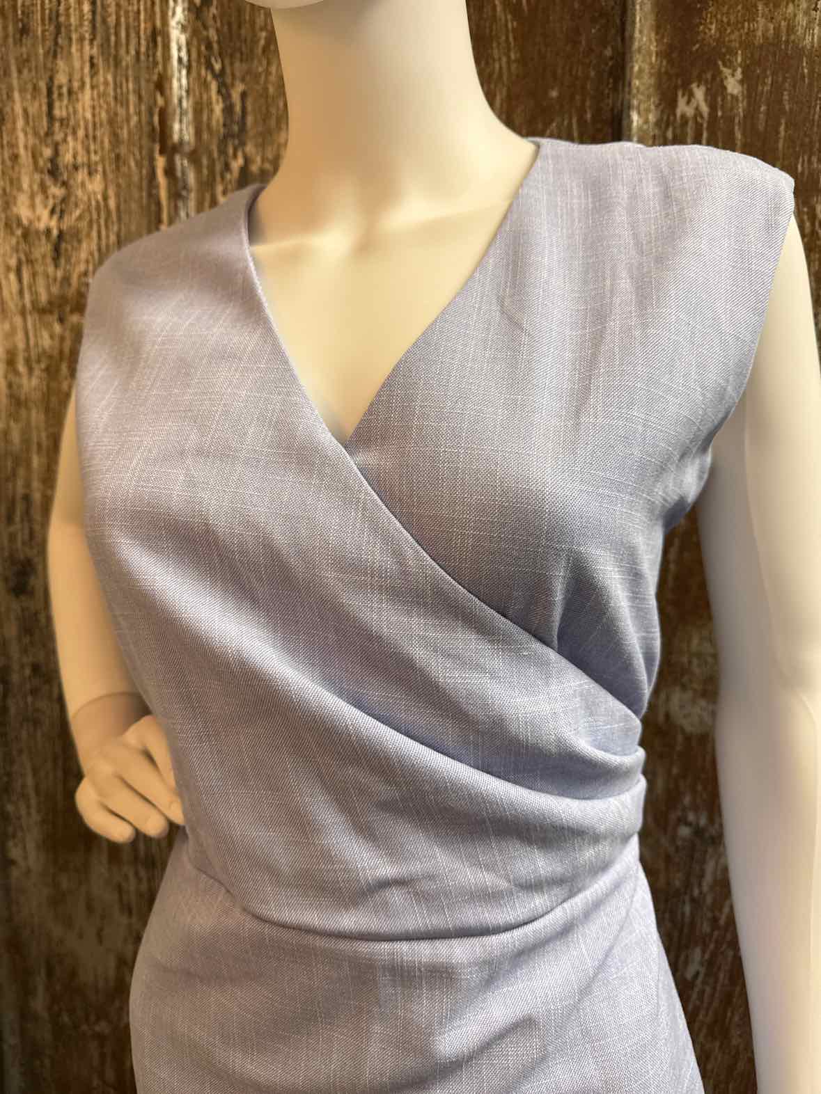Ann Taylor Size 6 (Small) Blue Dress