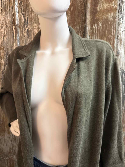 Banana Republic Size Large Green Cardigan