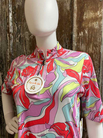 tail Size Medium Purple Print Golf Dress