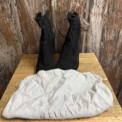 Stuart Weitzman 8.5 Black Shoe Booties