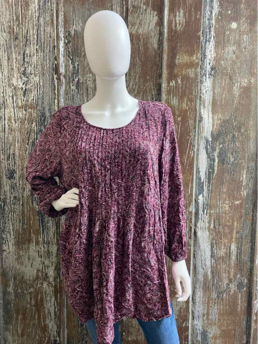 Lands End Size 3X Purple tops