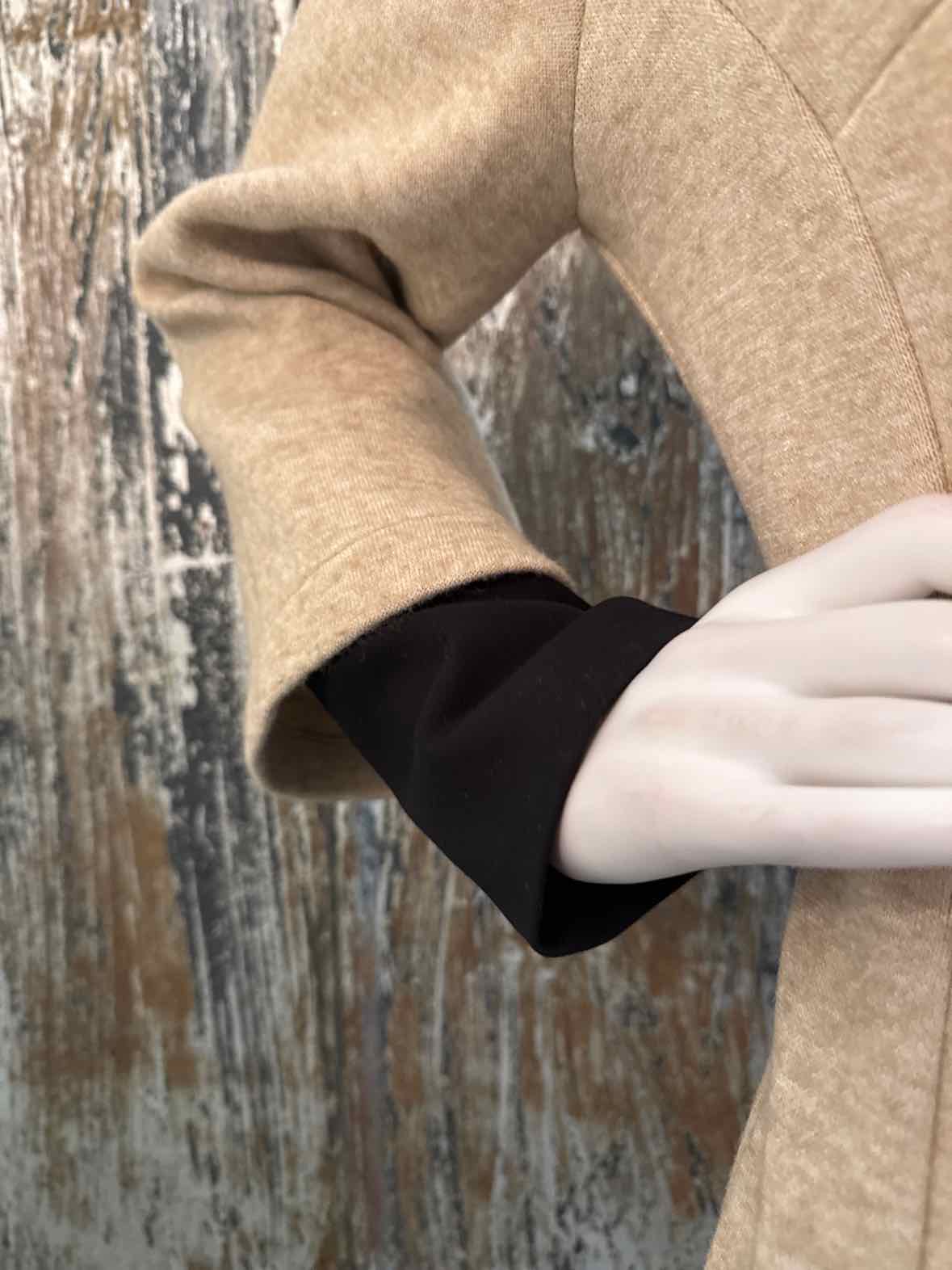 Joseph Ribkoff Size 8 (Medium) Tan & Black Jacket