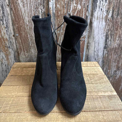Stuart Weitzman 8.5 Black Shoe Booties