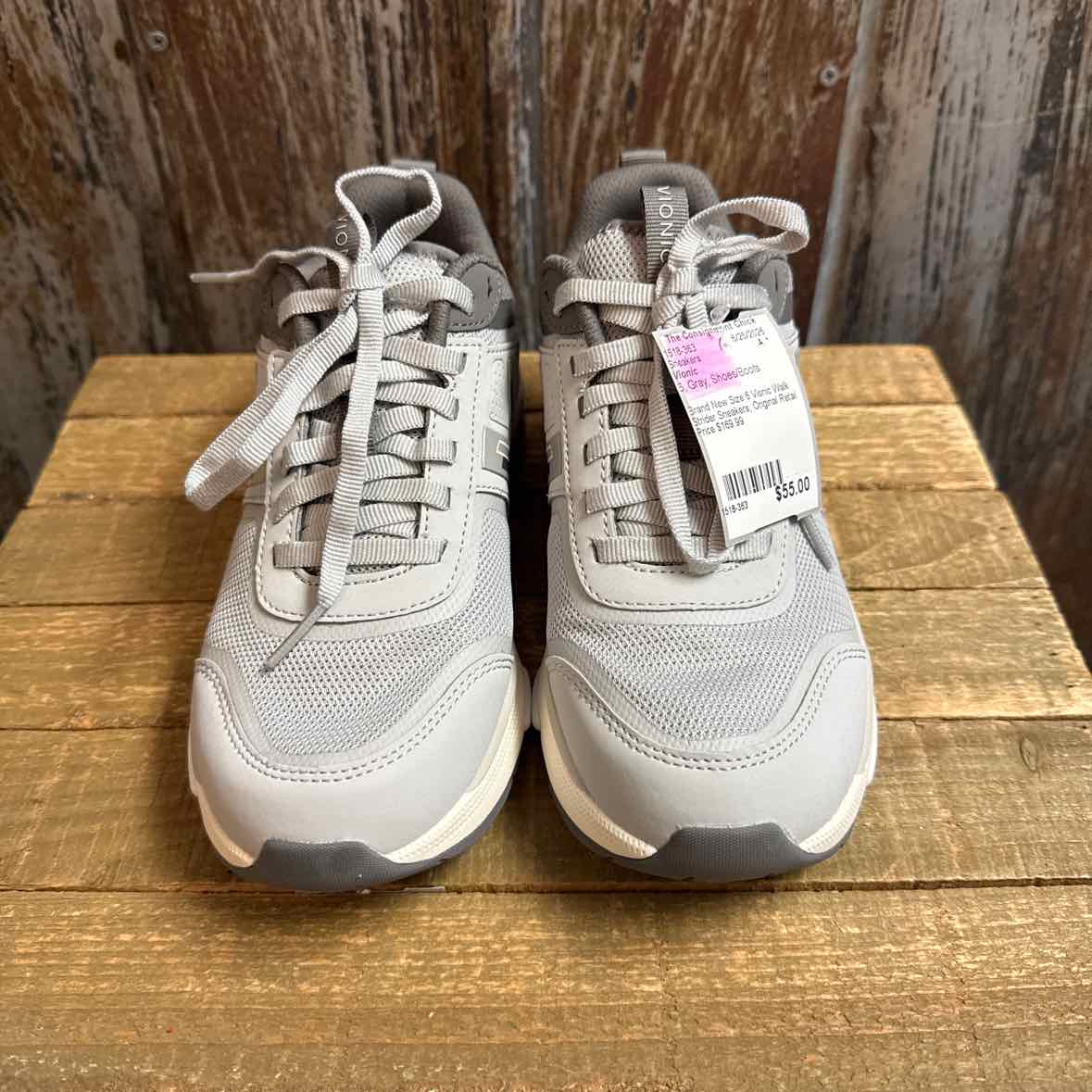 Vionic 6 Gray Sneakers