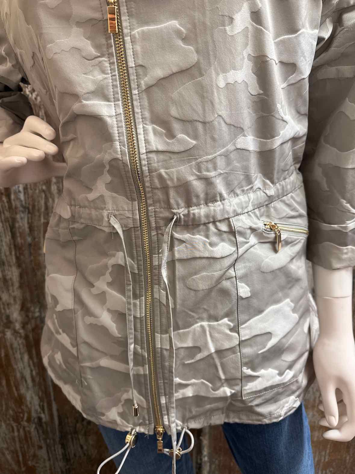 Chico's Size Medium Gray Jacket