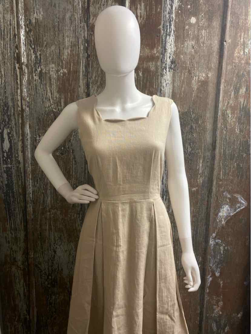 Sigrid Olsen Size small Tan Dress