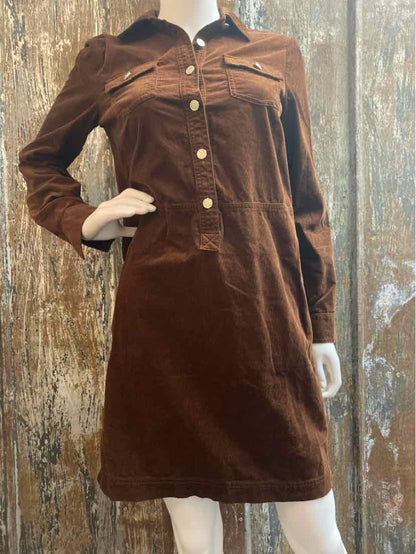 Talbots Size 4 (Small) Brown Dress