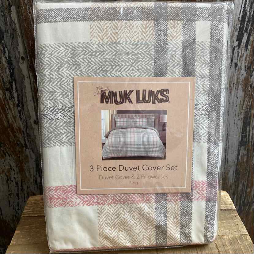 Muk Luks Duvet Cover Set