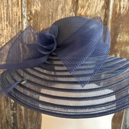 August Hat Company Size One Size Navy Hat