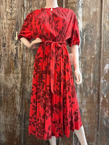 nanette lepore Size 14 (Large) Red Print Dress