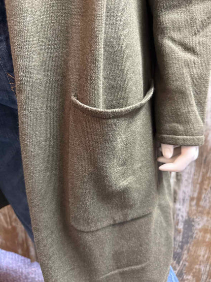 Banana Republic Size Large Green Cardigan