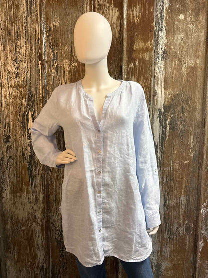 Sigrid Olsen Size Large Blue Tunic