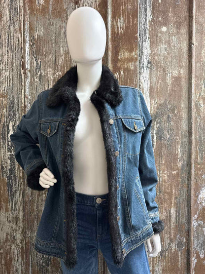 Dennis Basso Size extra small Denim Jacket