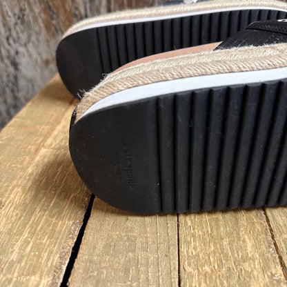 Kate Spade 6.5 Black Sandals