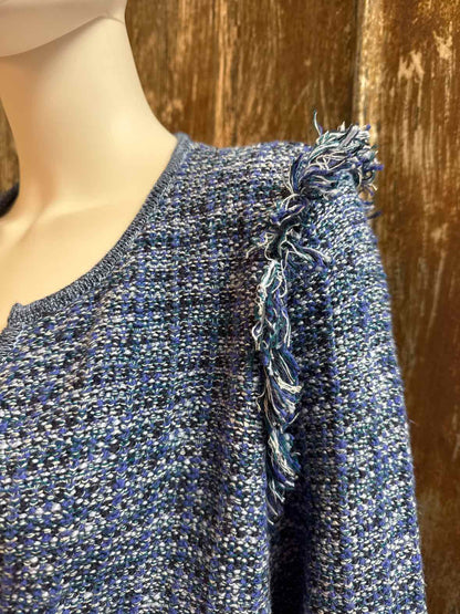 Lilly Pulitzer Size Large Blue Cardigan