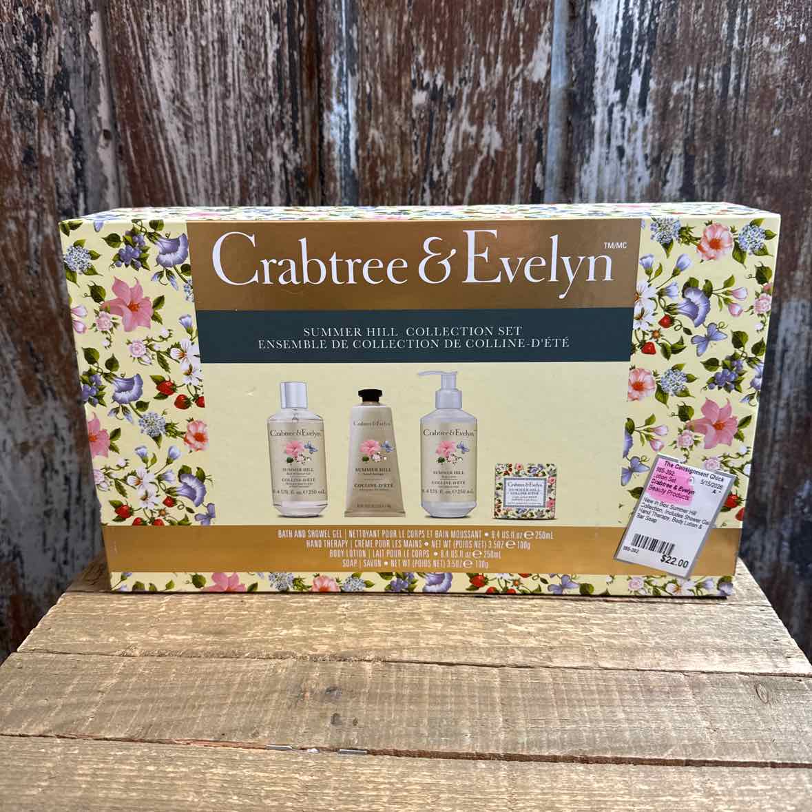 Crabtree & Evelyn Lotion Set