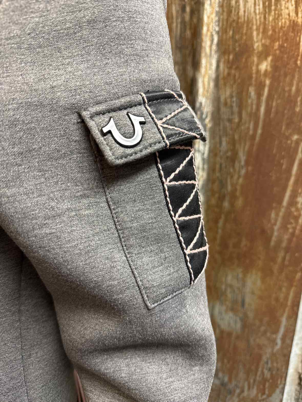 True Religion Size extra small Gray/pink Jacket