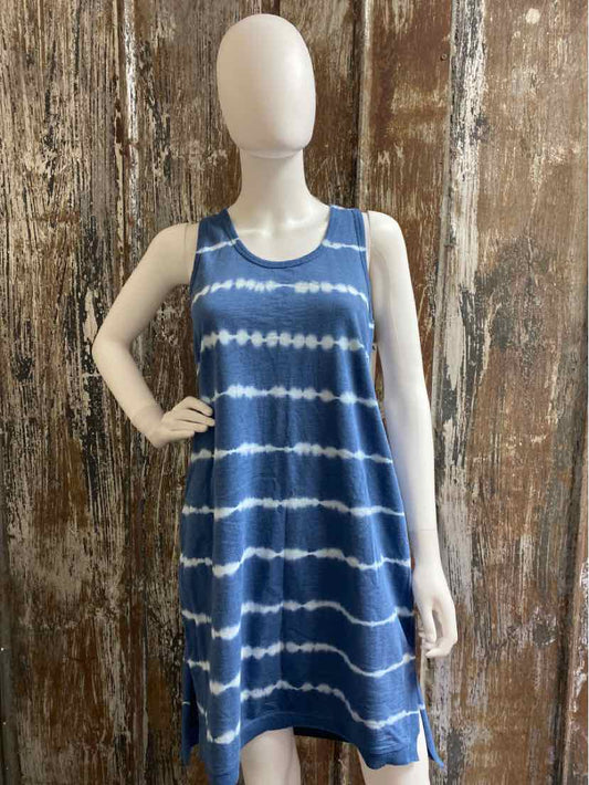 Sonoma Size small Blue Print Dress