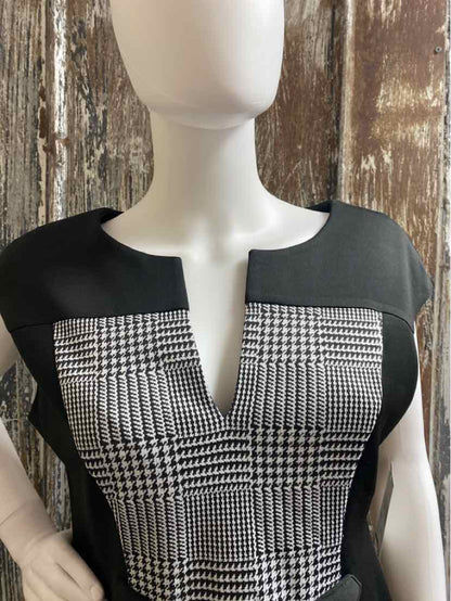 Connected Apparel Size 10 Petite (Medium) Black Dress