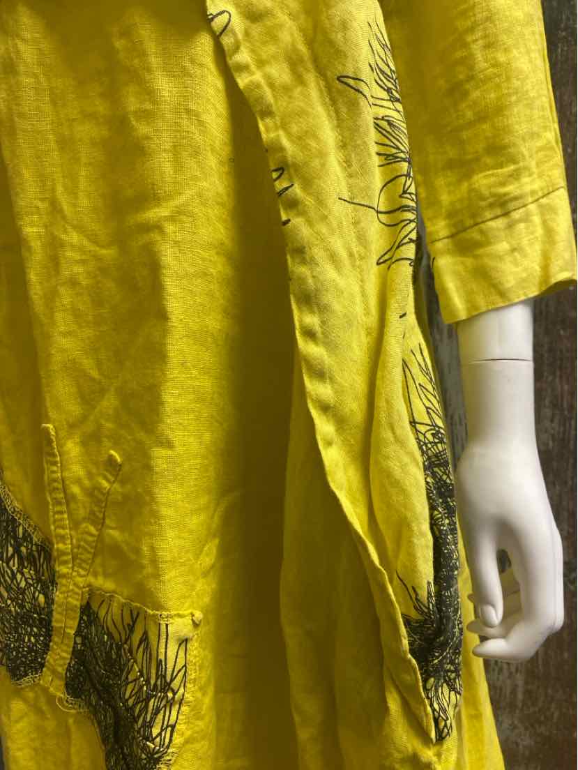Klasiks Size Medium Yellow Dress
