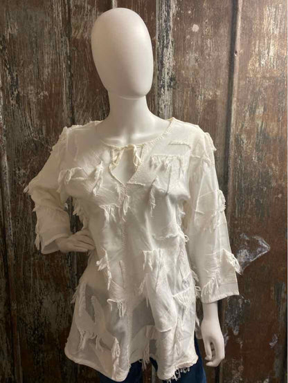Tru Luxe Size Medium White tops