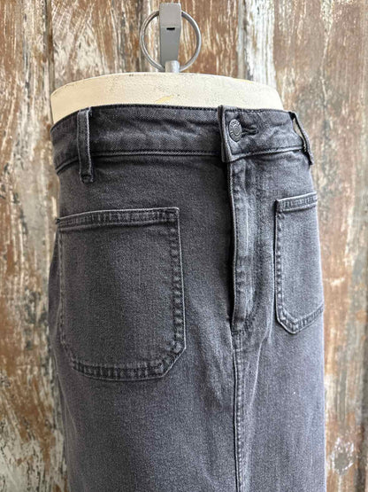 Loft Size 8 Gray Skirt