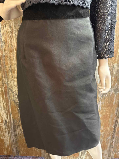 Boden Size 16 Long (Extra Large) Navy/Black Evening Dress