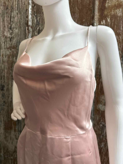 Amsale Size 6 Pink Evening Dress