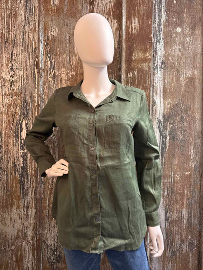 Boden Size 4 Petite (Small Petite) Green tops