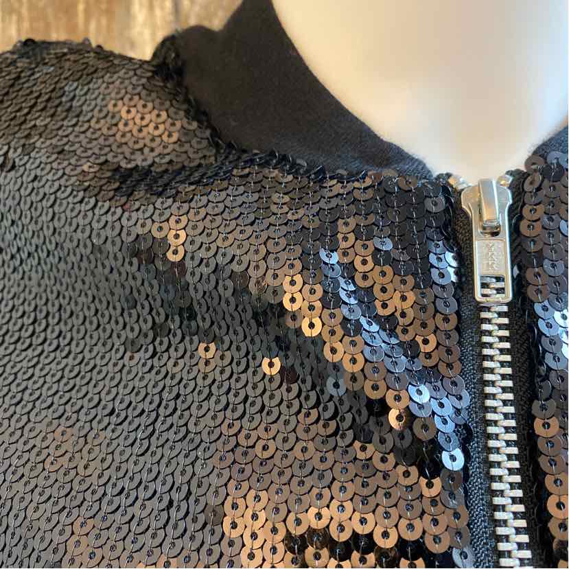 INC Size small Black Sequin Jacket