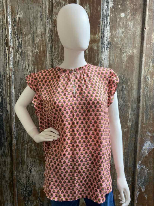 Loft Size Extra Large pink print tops