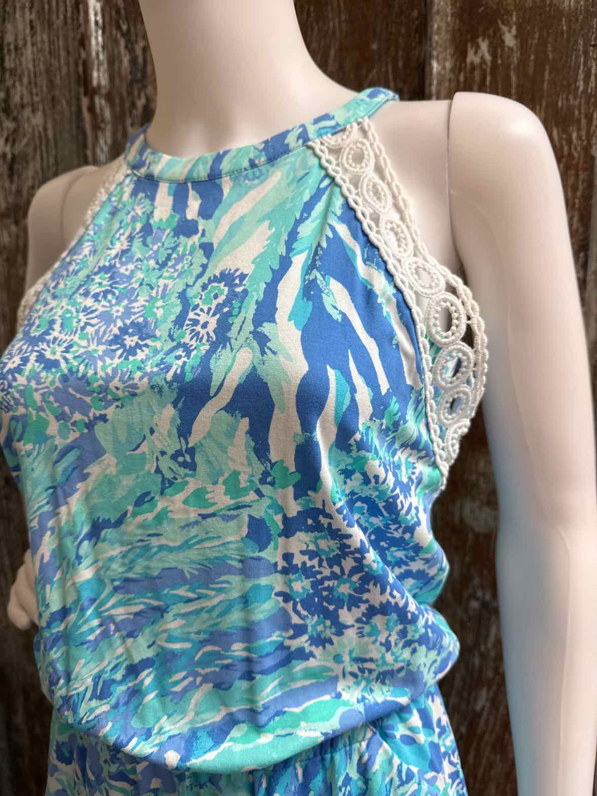 Lily Pulitzer Size extra small Blue Print Romper