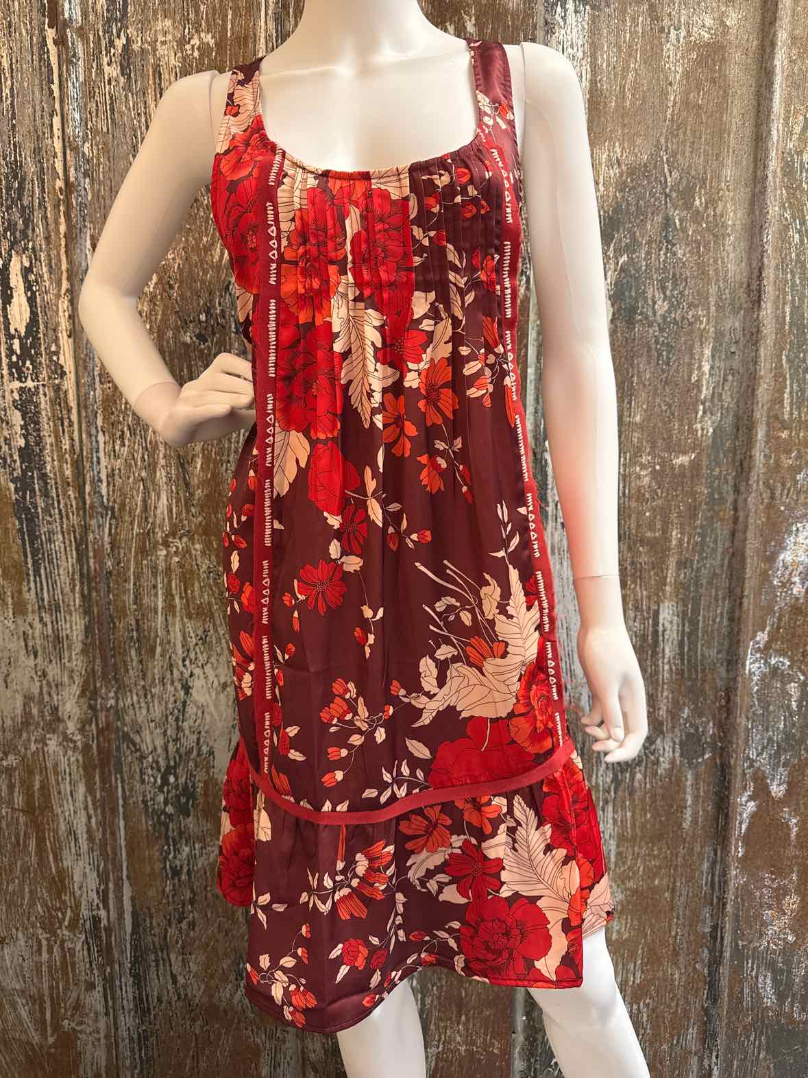 TINY (Anthropologie) Size small Brown floral print Dress
