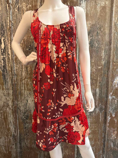 TINY (Anthropologie) Size small Brown floral print Dress