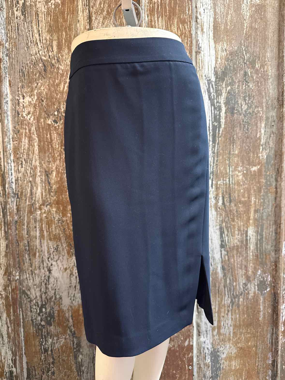 Talbots Size 2 Petite Navy Skirt