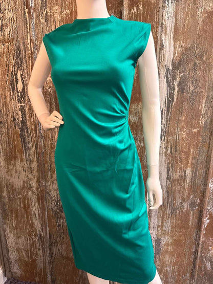 Diane Von Furstenberg Size 6 (Small) Emerald Dress