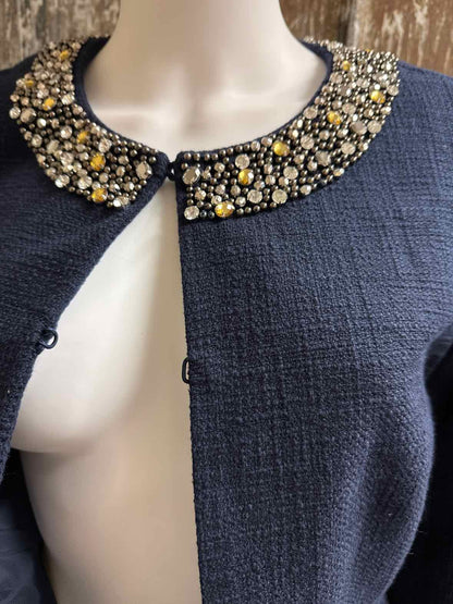 Talbots Size 14 Navy Blazer