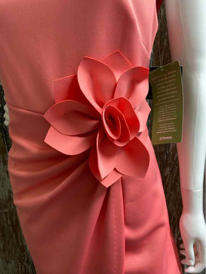 JH Evenings Size 14 (Large) Peach Dress