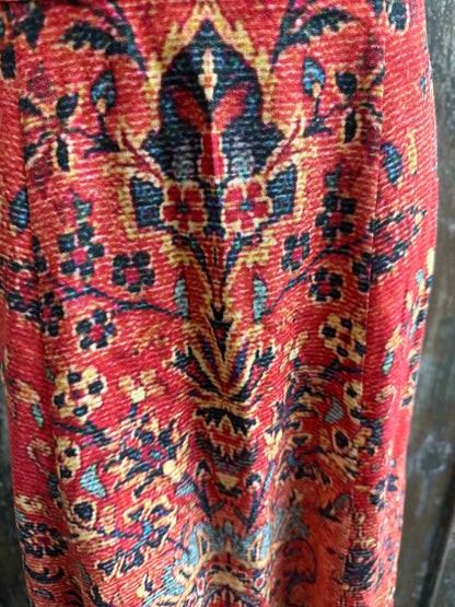 Soft Surroundings Size Medium (8/10) Orange print Skirt