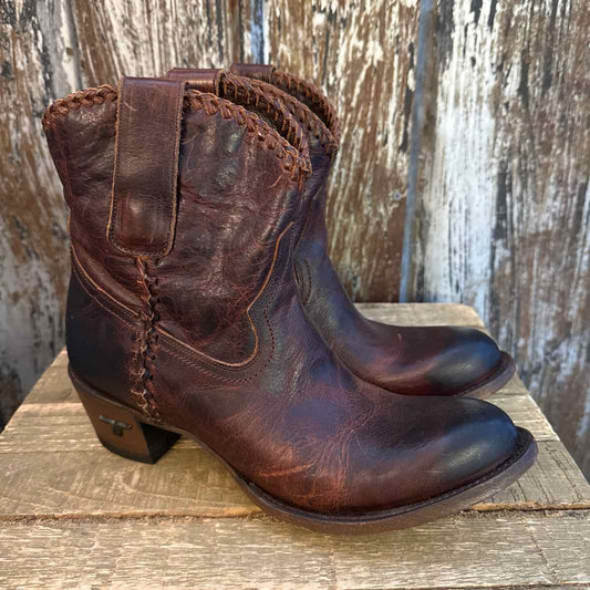 Lane Brown Cowboy Boots