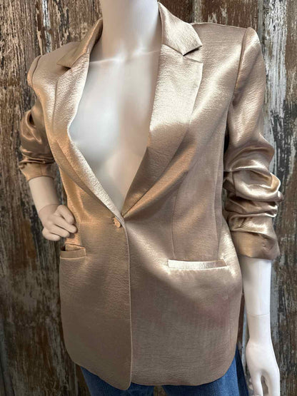 clinq a sept Size 4 (Small) Rose Gold Blazer