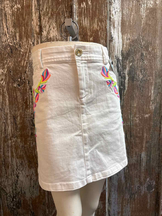 Lilly Pulitzer Size 6 White Skirt