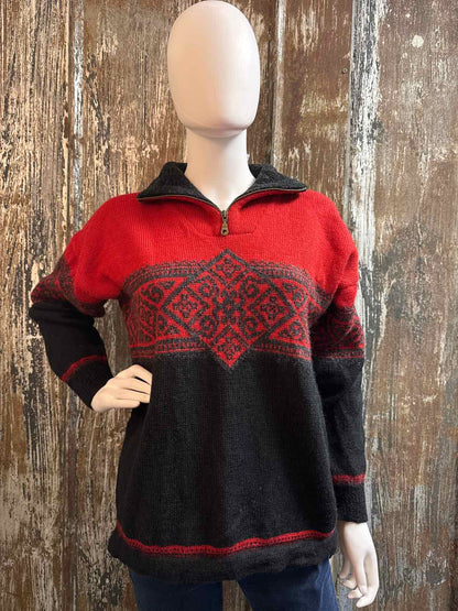 Fosse Size small Red Print Sweater