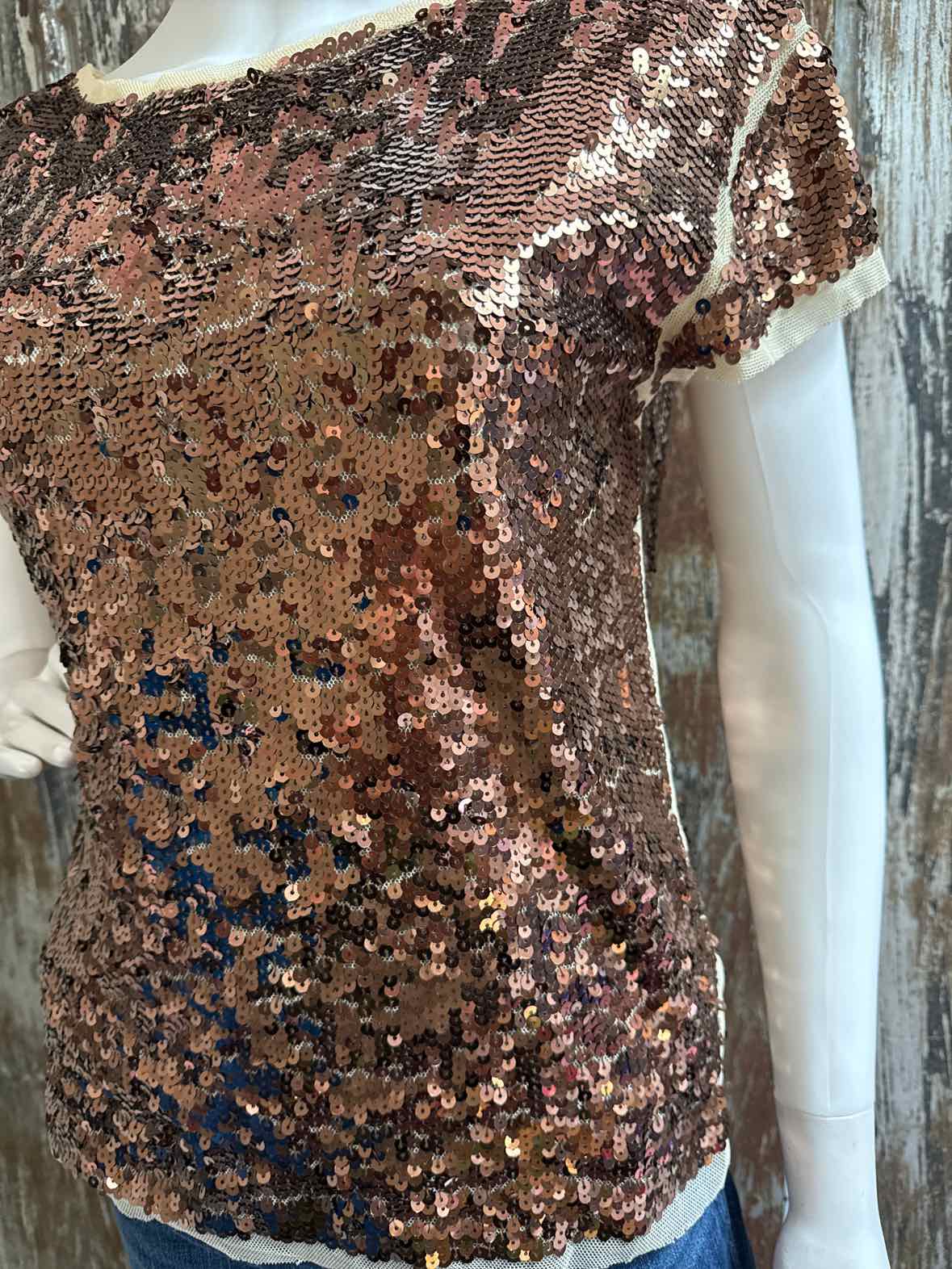 Loft Size small Gold tops