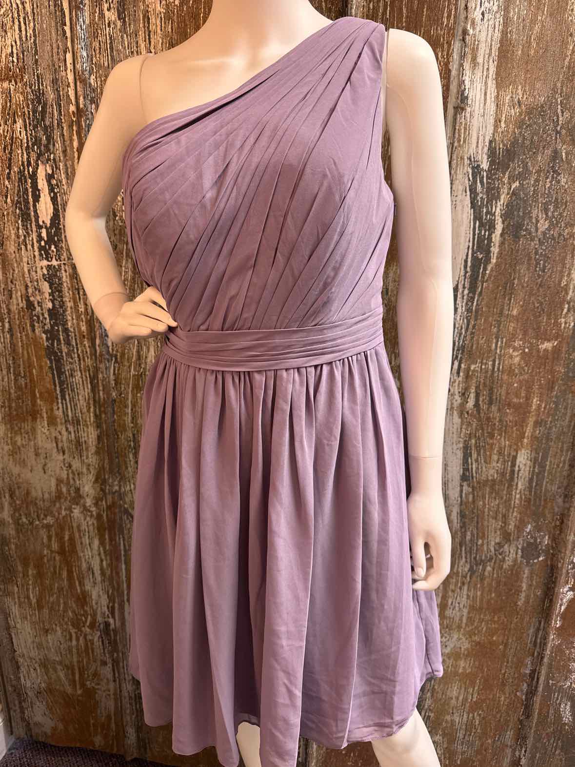 Bill Levkoff Size 10 (Medium) Purple Evening Dress