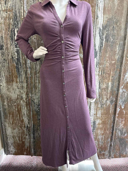 Loft Size 14 (Large) Purple Dress