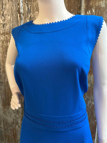 Calvin Klein Size 18 (1X) Blue Dress